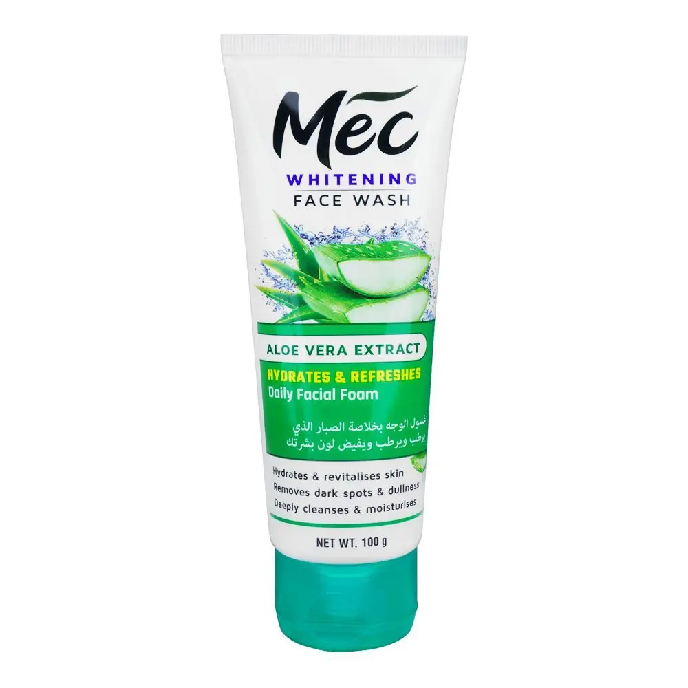 Mec Whitening Face Wash with Aloe Vera Extract