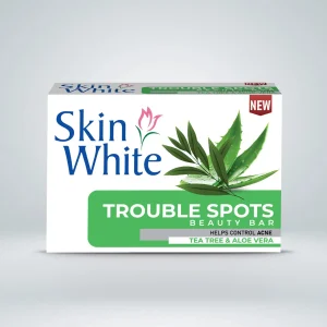 Skin White Trouble Spots Beauty Bar With Tea Tree & Aloe Vera